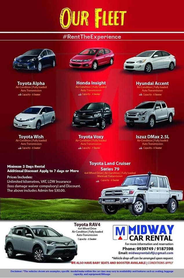 Mid Way Car Rental | Lautoka