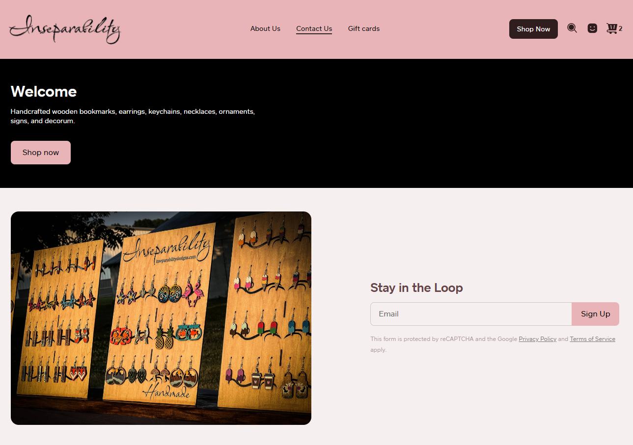 Check out our revamped website!... - Inseparability Designs | Facebook