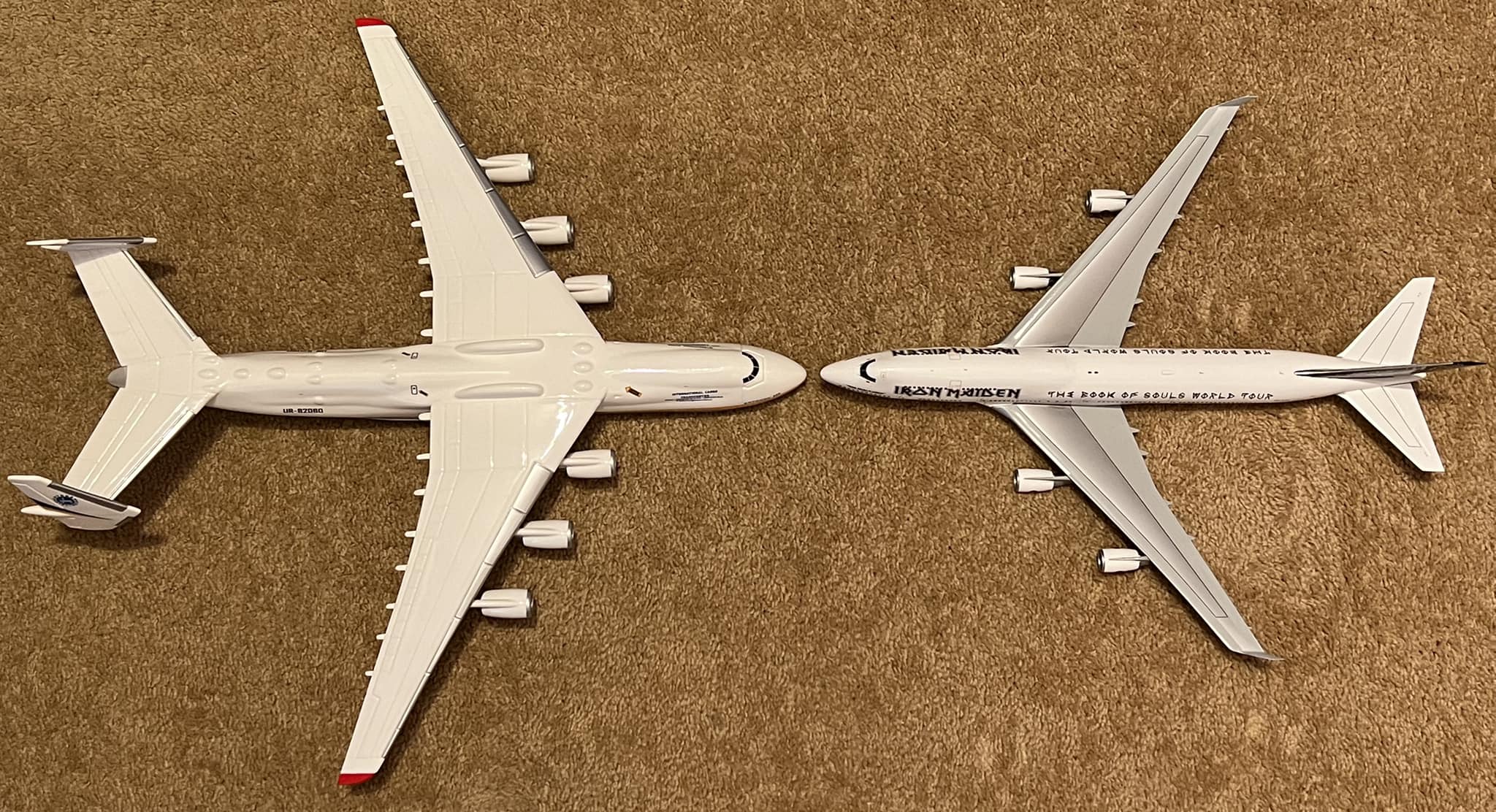 Antonov An-225 model in 1:200 scale