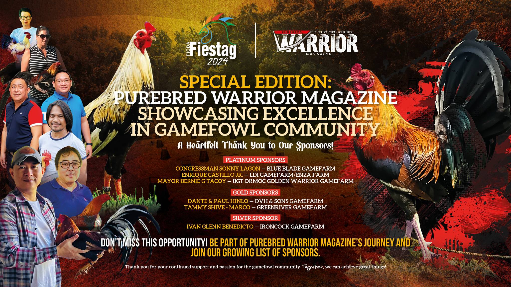 🌟 A Heartfelt Thank You to Our... - Purebred Warrior Magazine | Facebook