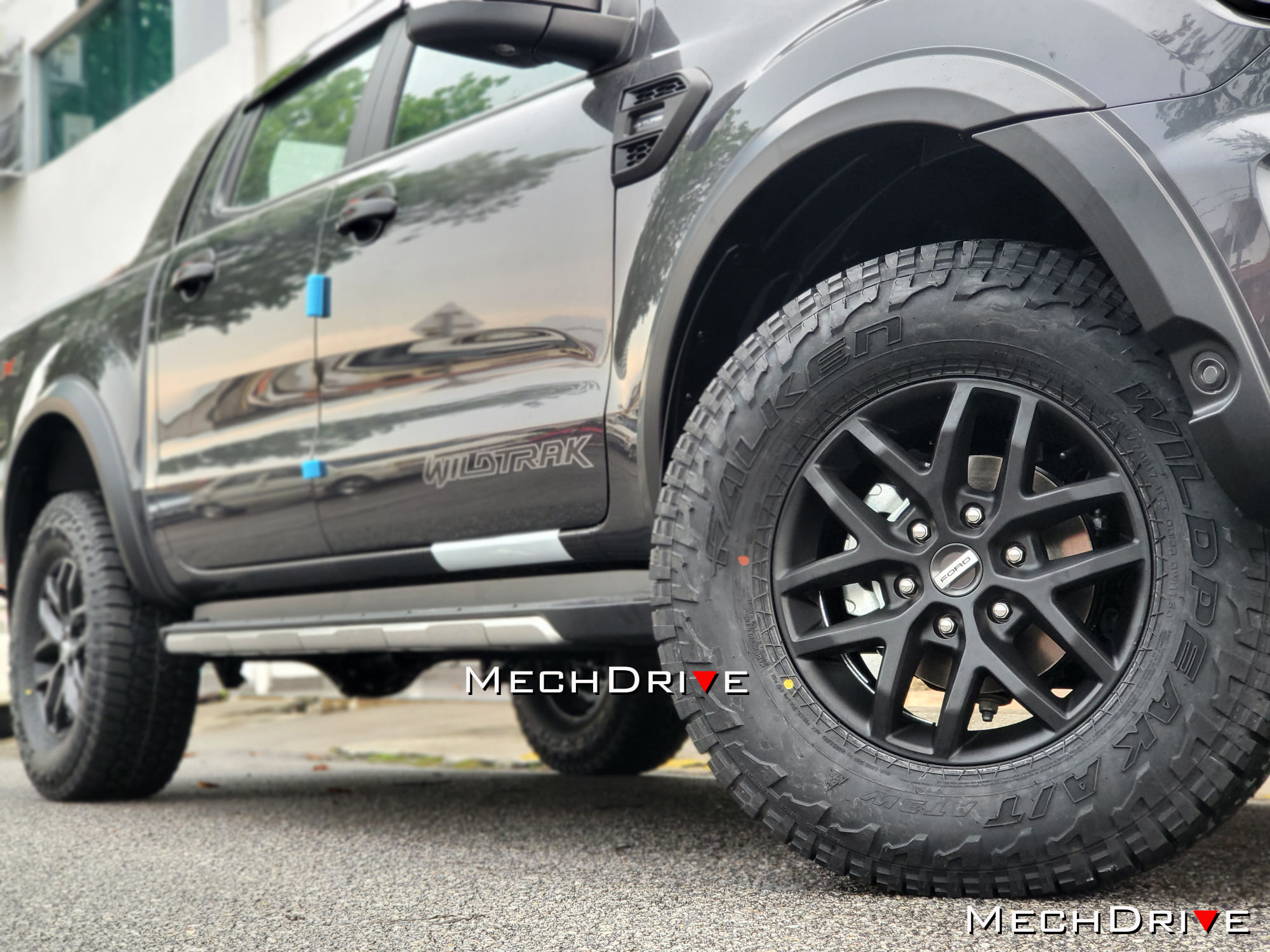 Ford Ranger Wildtrak install Full Accessories and Raptor Design Sport ...