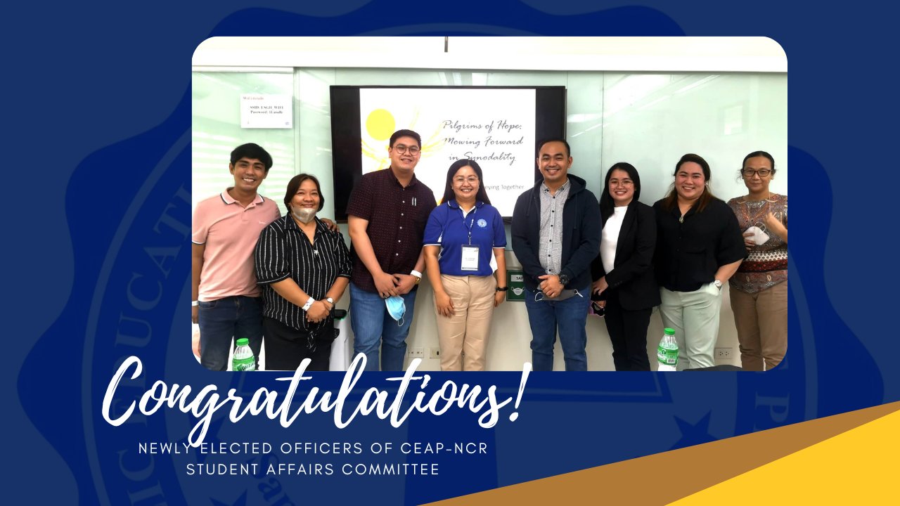 CEAP - Congratulations to the newly-elected officers of the CEAP-NCR ...