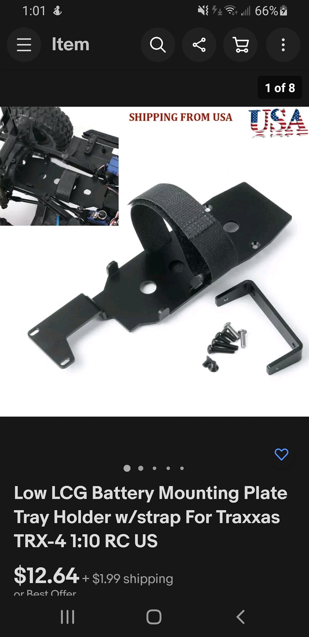 Protezione Scogli (skid Plate) In Nero Per Traxxas TRX4 K10 High Trail, Trasmissione Centrale, Marca AJCMods, Scala 1:10