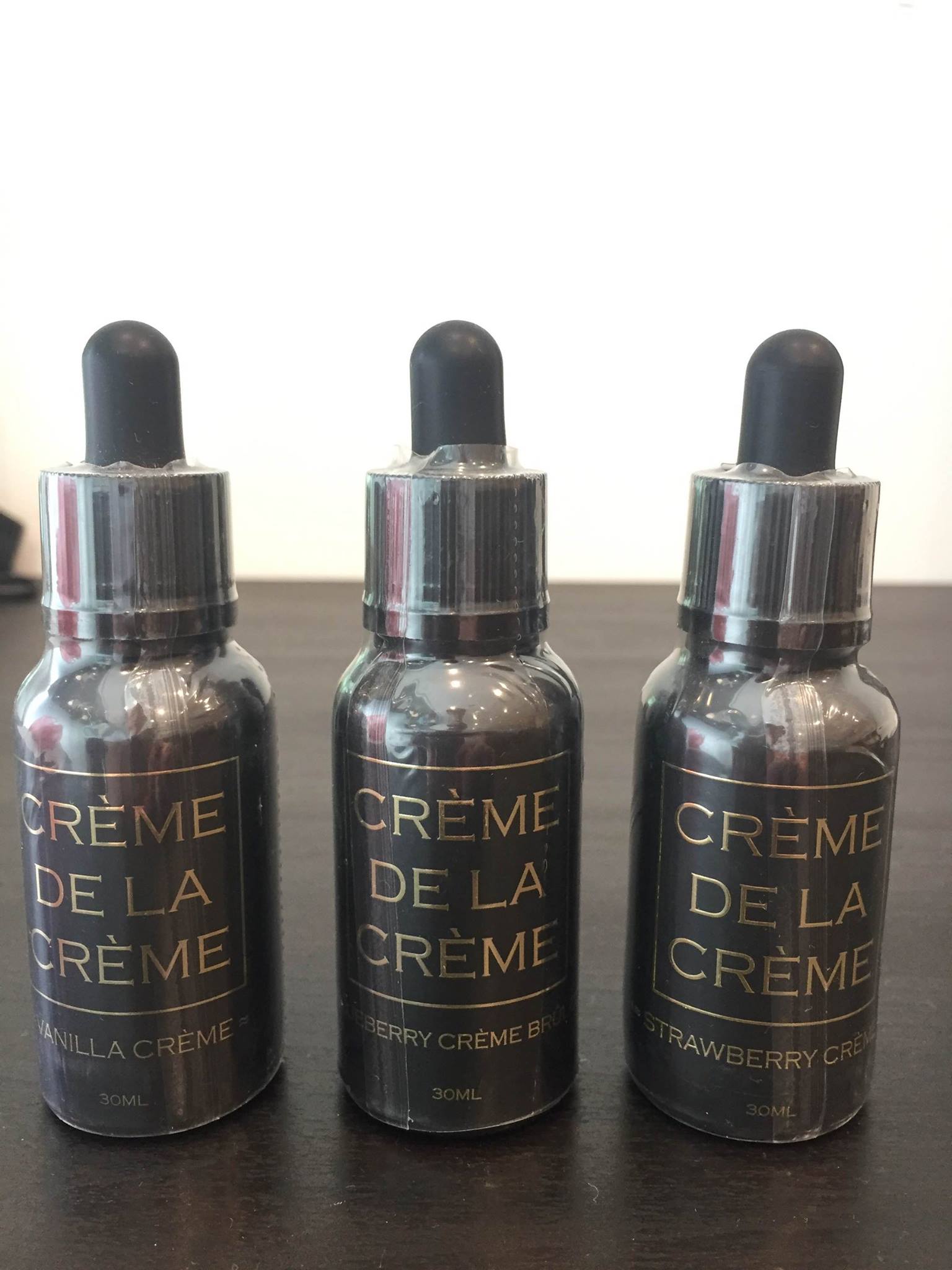 creme de la creme vape juice J - All the way from US, Crème Crème Premium E-Liquids is here at our store! > De La Flavour-Cherry Cola flum float es bueno Options:Black