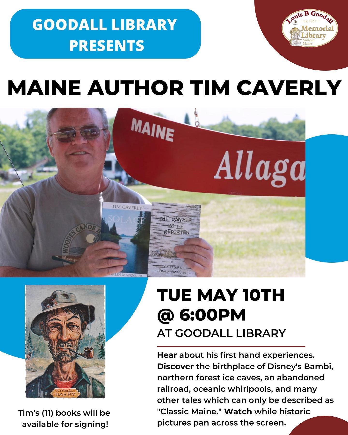 Join us for a program... - Louis B. Goodall Memorial Library