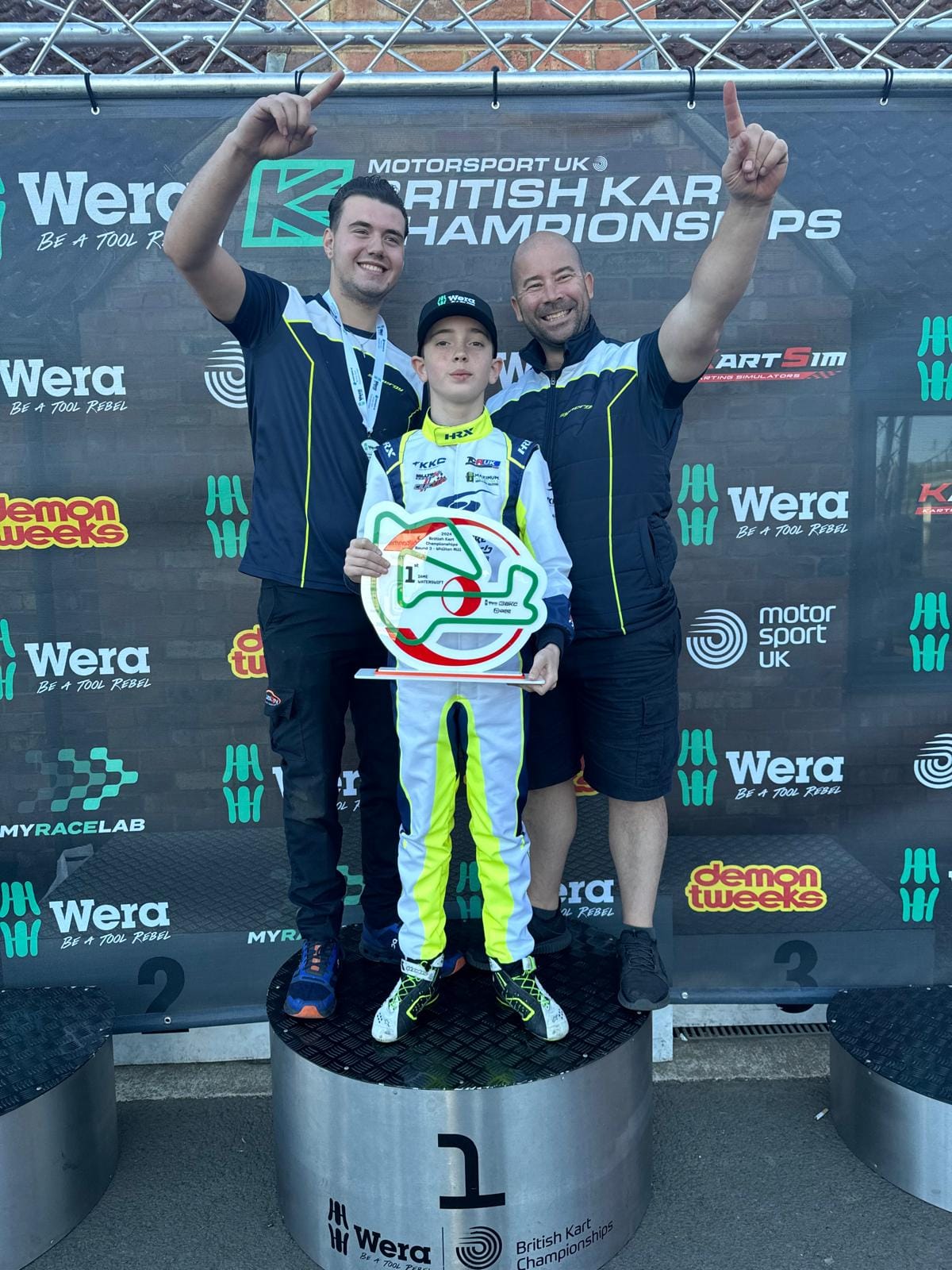 🏆 Lines takes first British Kart... - Finlay Lines Racing
