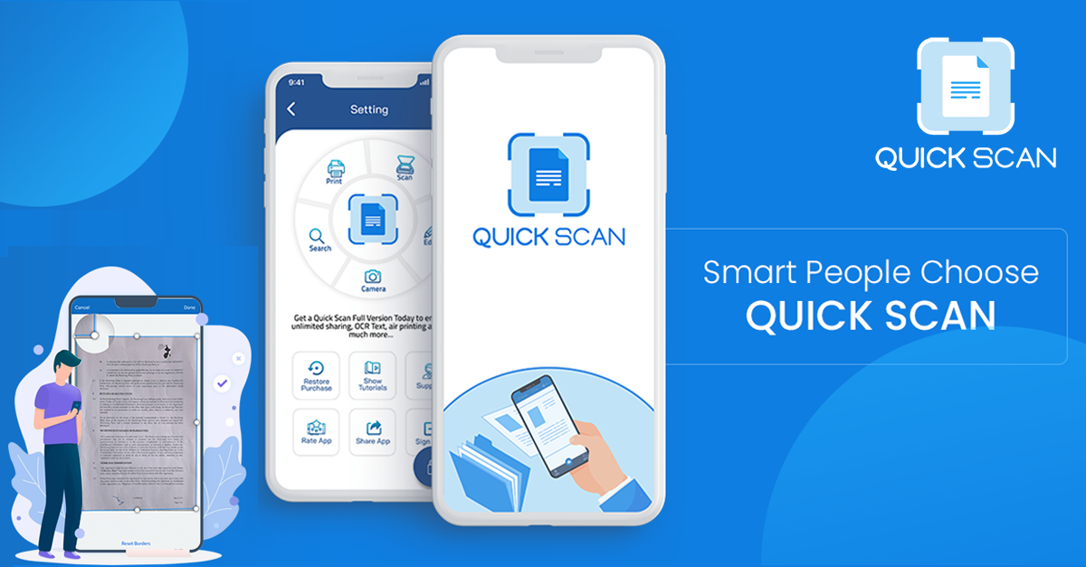 QuickScan App - Scanner with automatic Edge detection,...