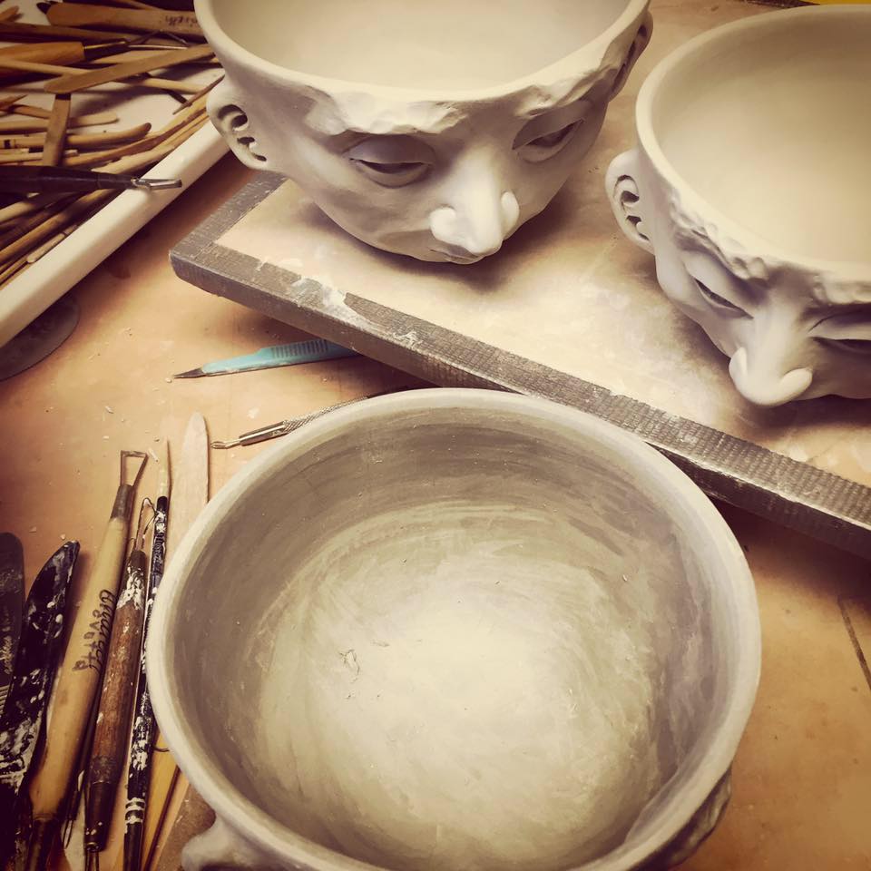 Sandy Culp - Ceramic... - Sandy Culp - Ceramic Sculpture