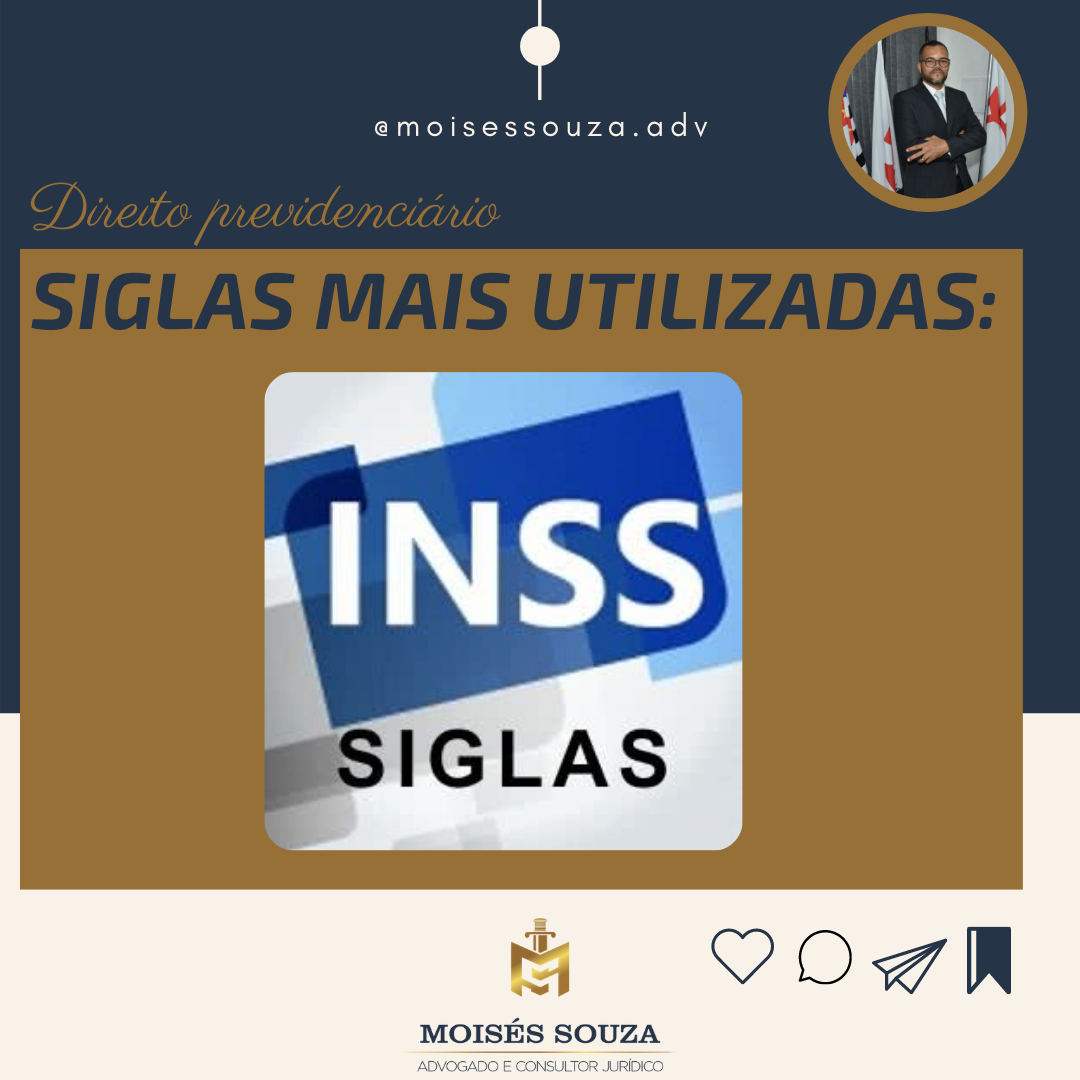 Moisés Souza ADV - O INSS (Instituto Nacional do Seguro Social) utiliza ...