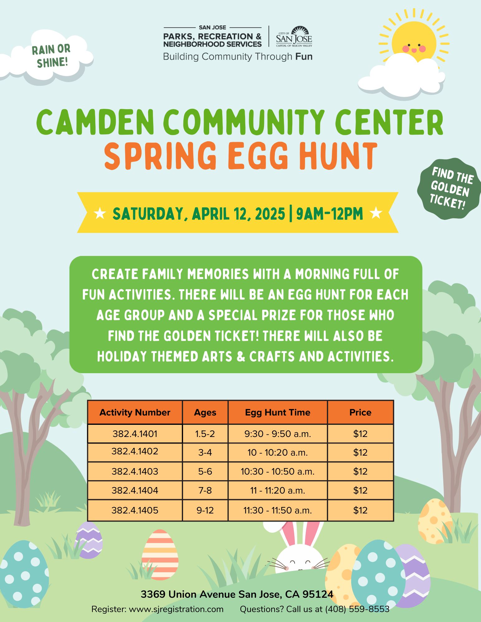 Camden Spring Egg Hunt