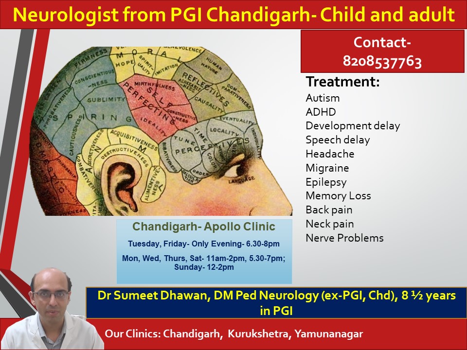 Dr Sumeet Dhawan Neurologist Migraine Autism Adhd Speech Specialist