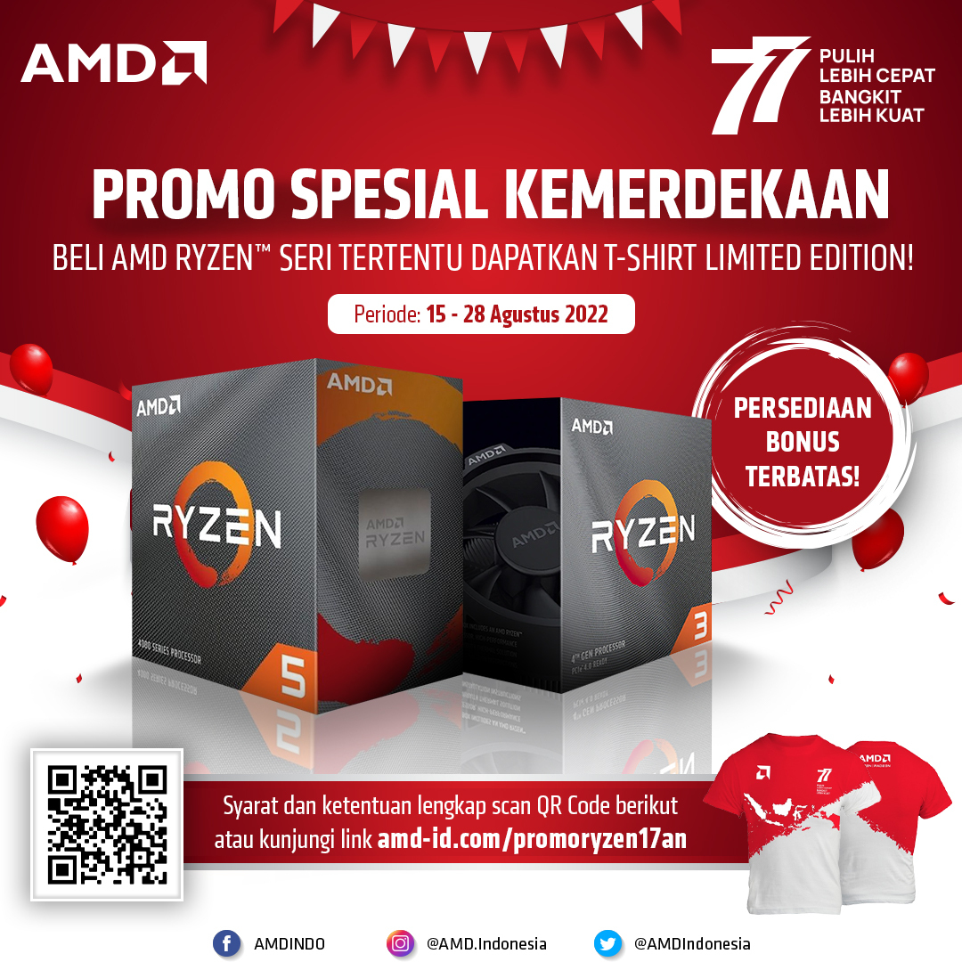 COC komputer - Yuk rayakan momen merdekamu bareng AMD...