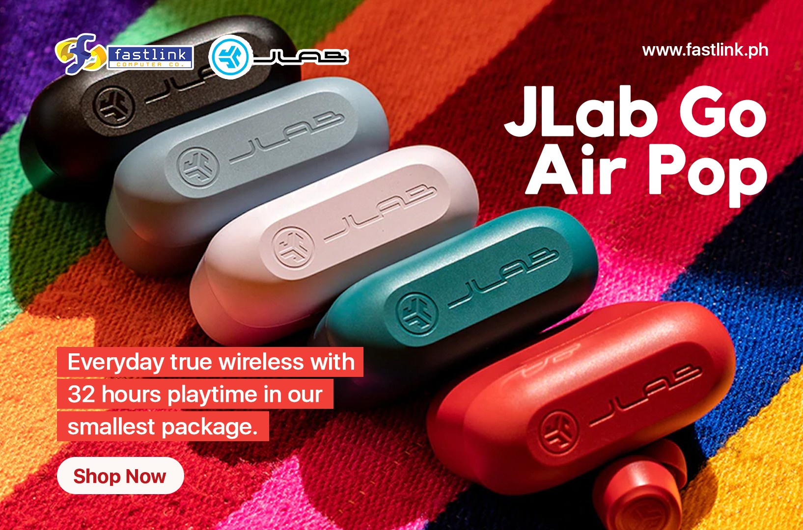 POP IT. PLAY IT. 🎶😌 GO Air POP... - Fastlink Computer Co.