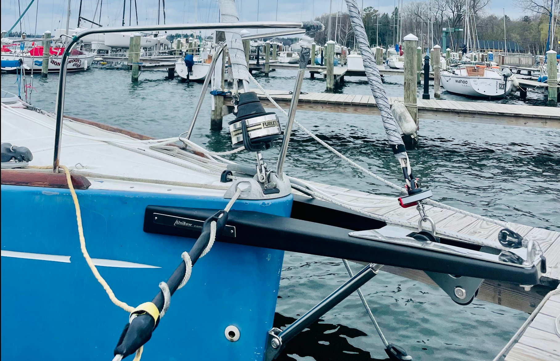 New bowsprit and Code Zero!... - Beneteau First 260 / 25S | Facebook