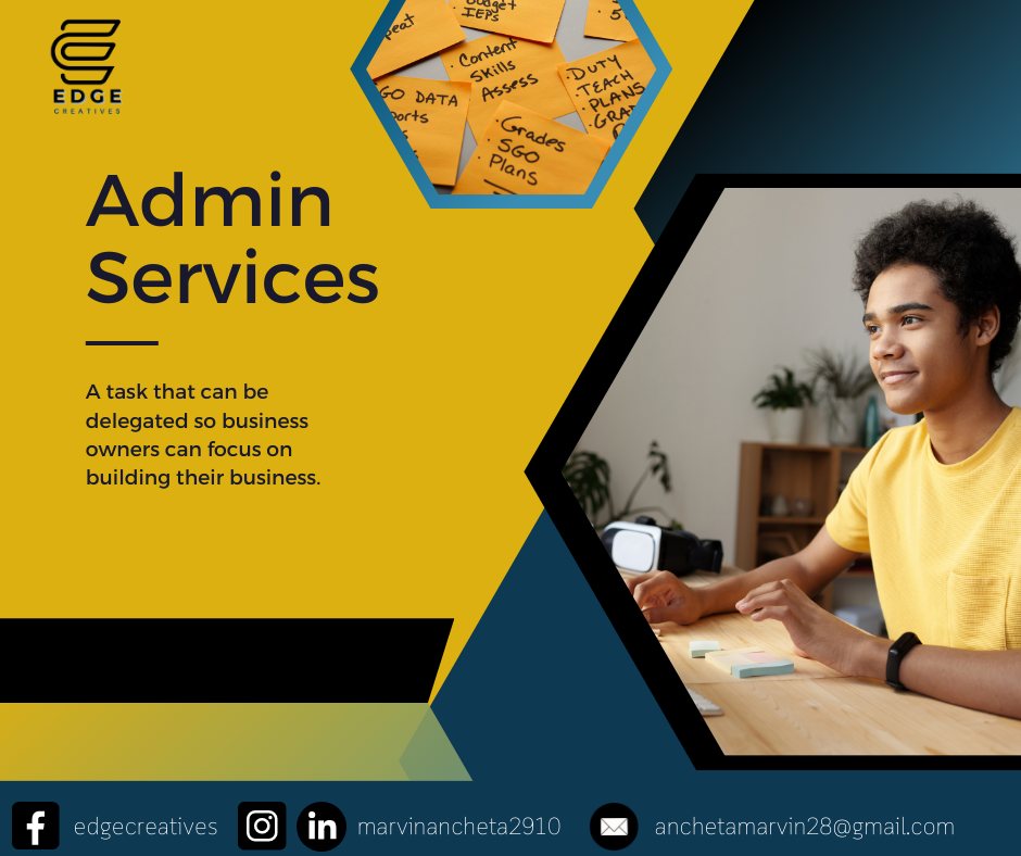 EDGE - 🖥️👨‍💻Delegating admin tasks can save business owners a lot of ...