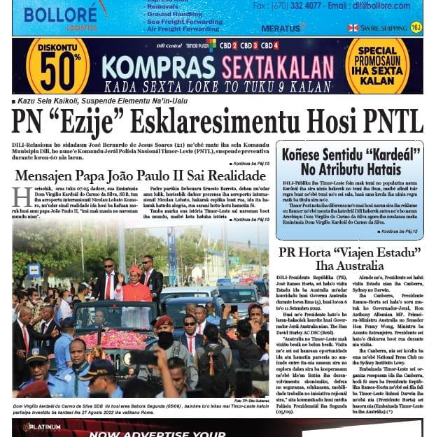 Timor Post | Dili Timor-Leste