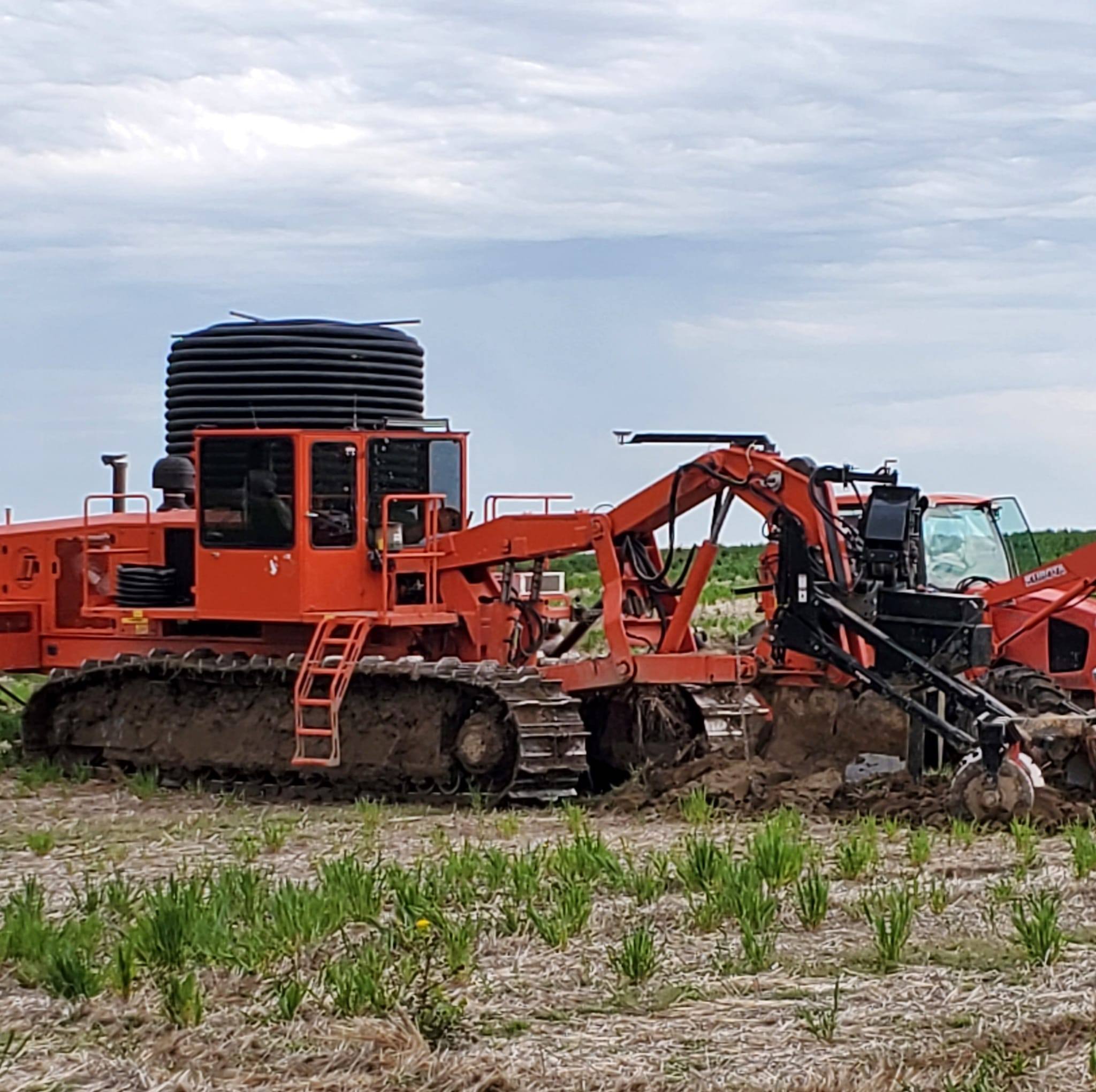 There’s a lot that goes into a drainage project before the first piece ...