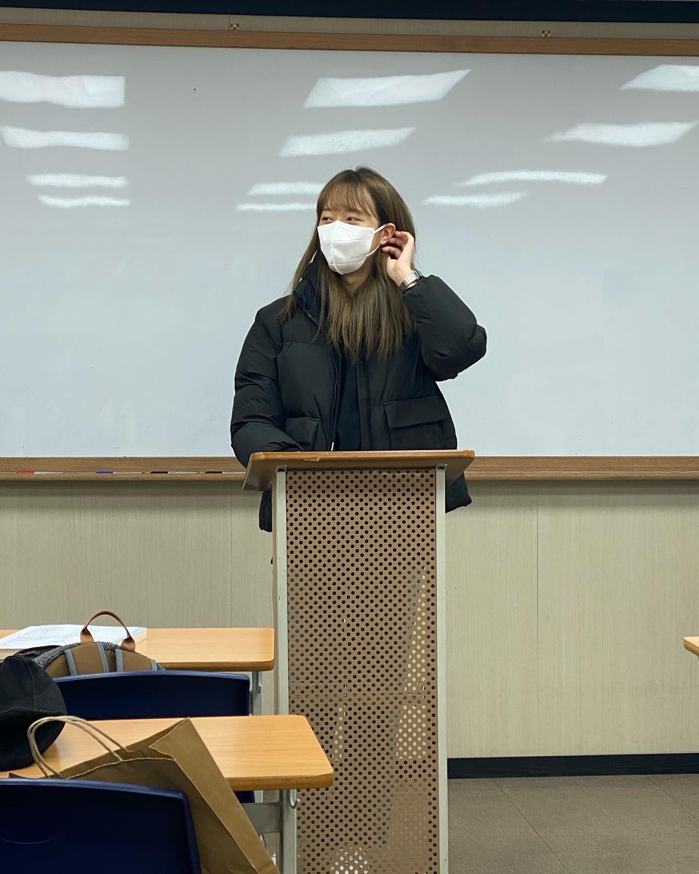 불잉걸 국어논술 전문학원 - 성균관대 경영학부 입학예정인 임현지 학생의 후배들을 위한 강연