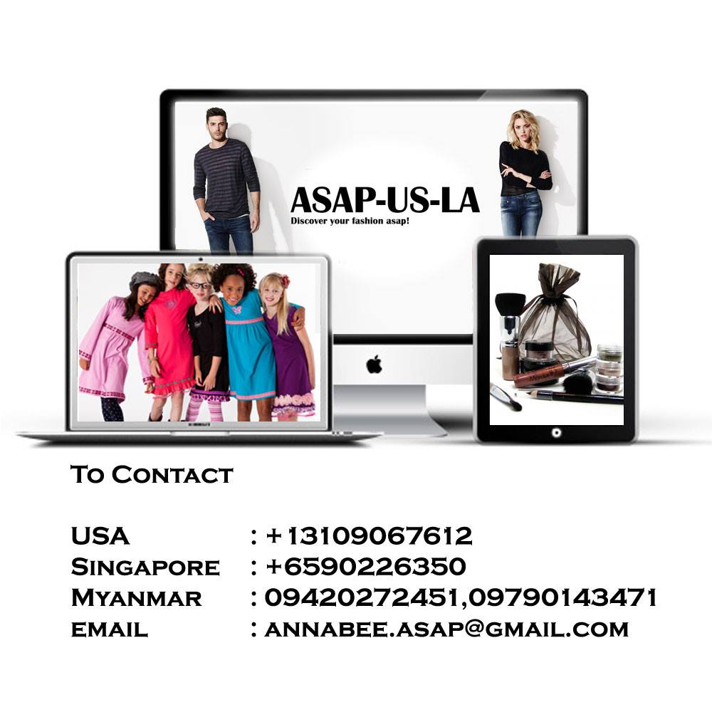 ASAP US-LA Online Shopping | Yangon