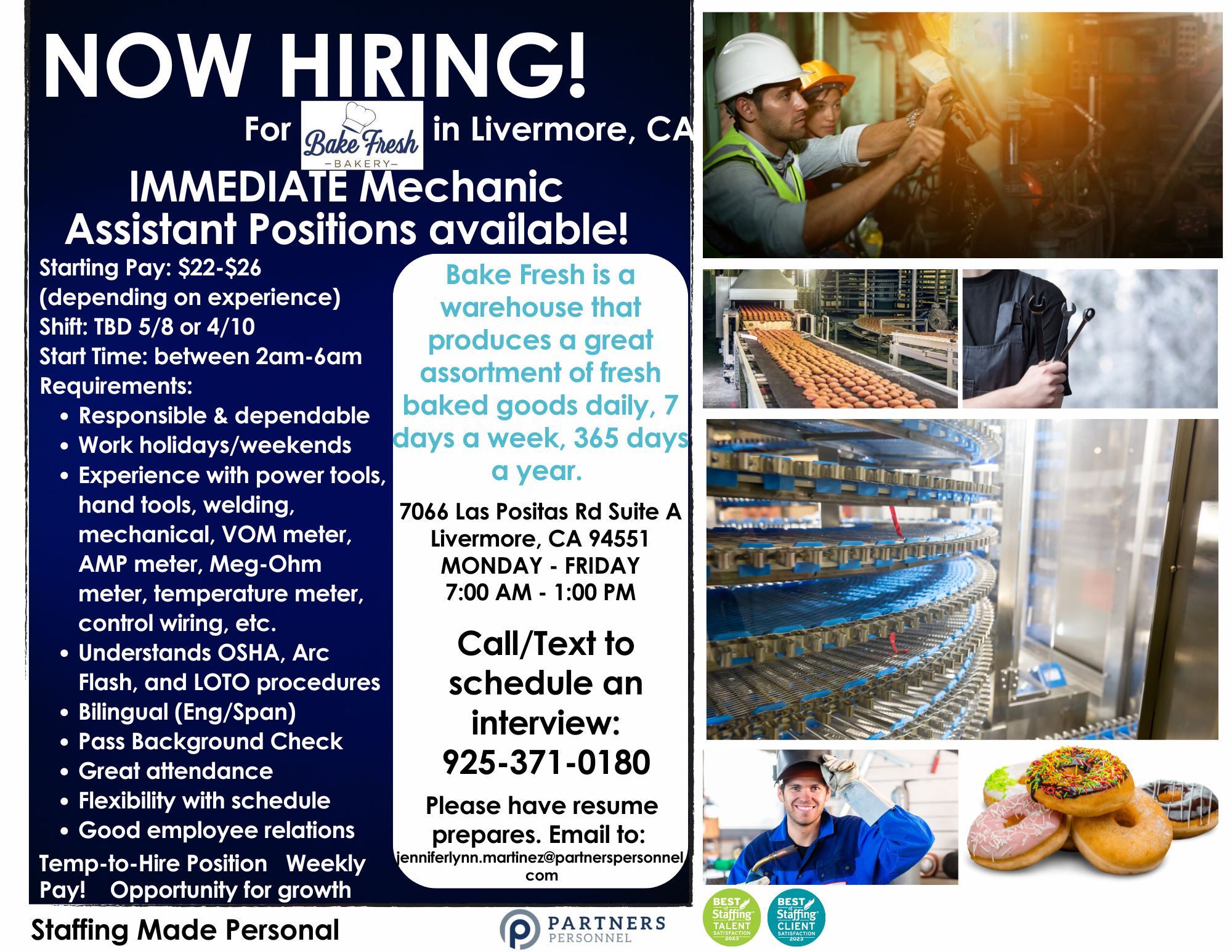Guy M Turner is looking for a seasoned forklift technician to work