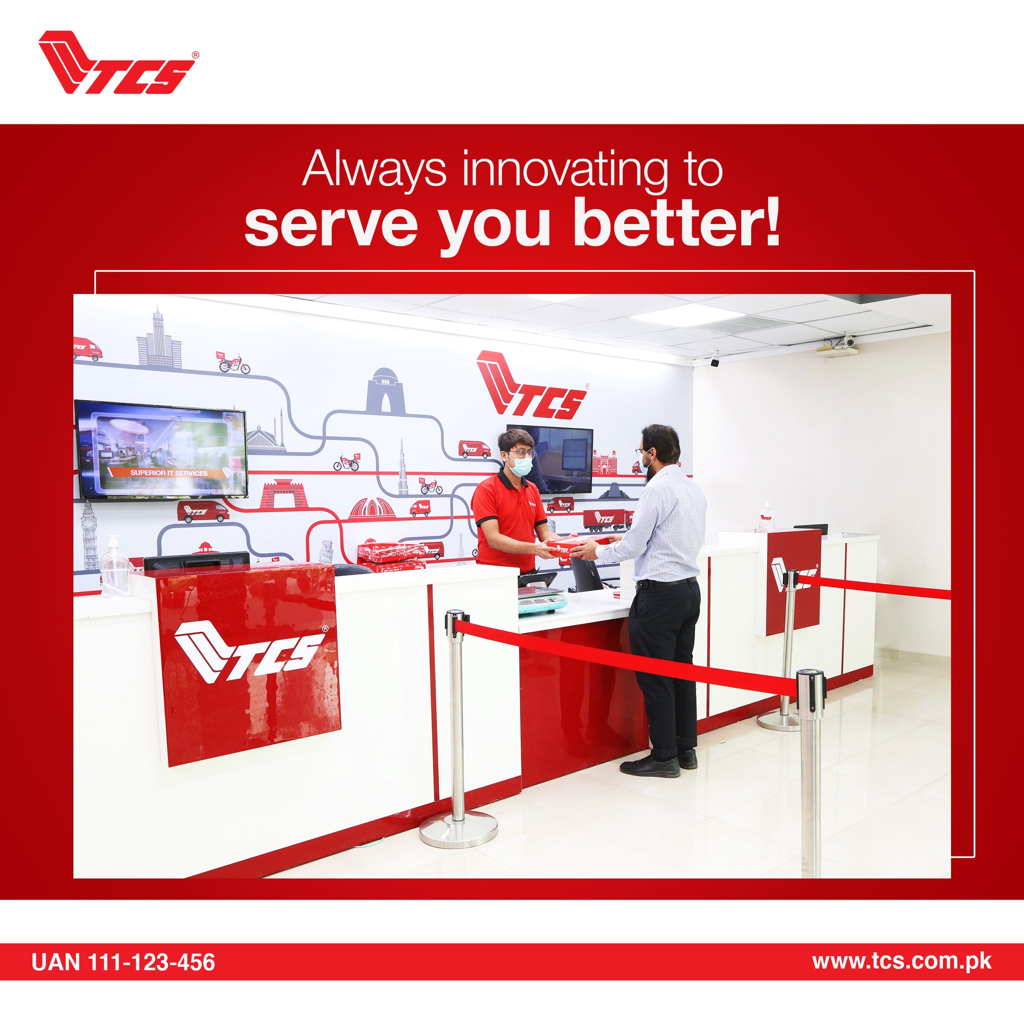 TCS - Walk into the newly rebranded TCS Express Center near you and ...