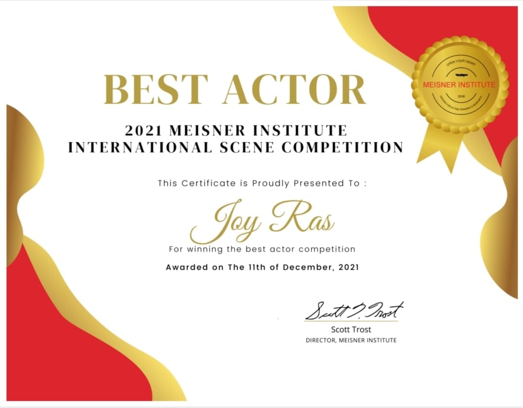 Joy Ras - Thank you Abba 💖🙏🏻 Thank you Meisner Institute