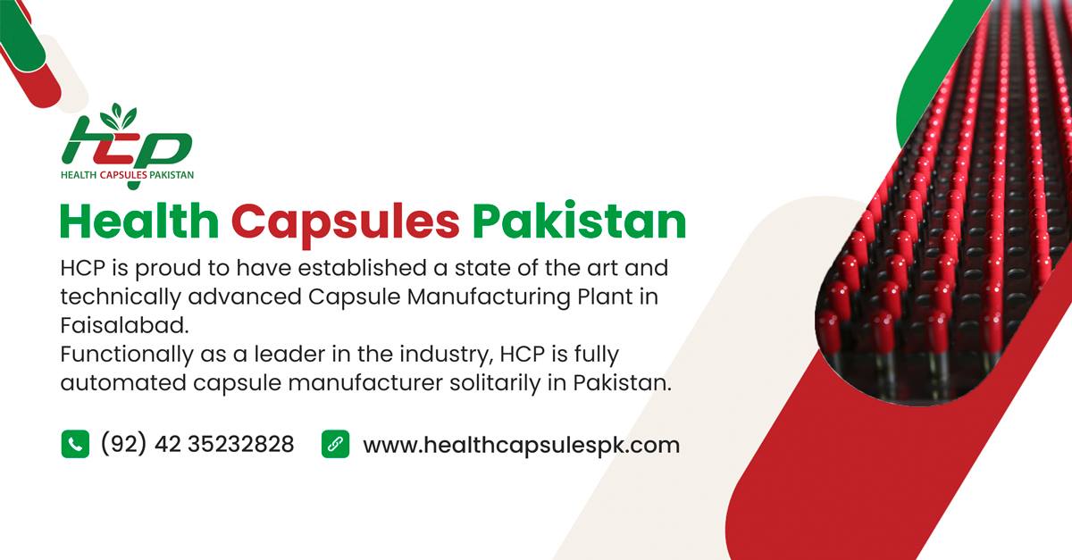 Health Capsules Pakistan Pvt Ltd. | Faisalabad