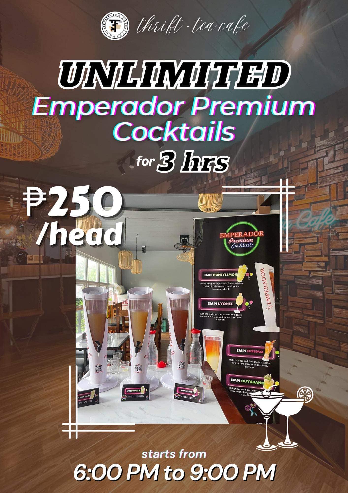 Thrift-TEA Cafe - Tawagin na ang truepa 🥂 Good vibes, more fun, get ...