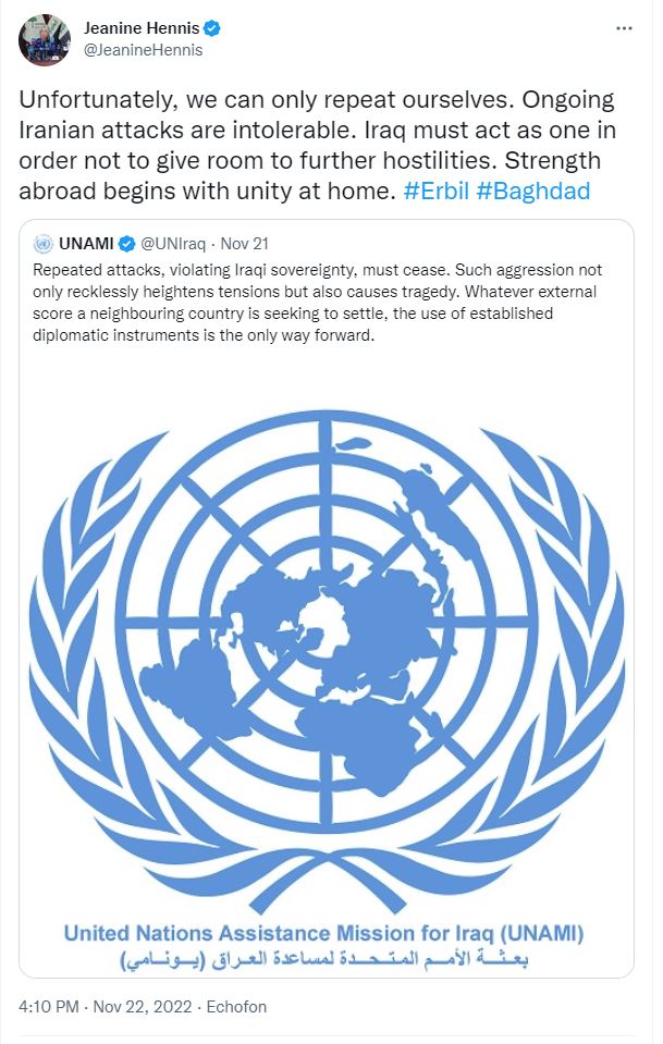Special Representative of the United Nations Secretary-General for Iraq ...