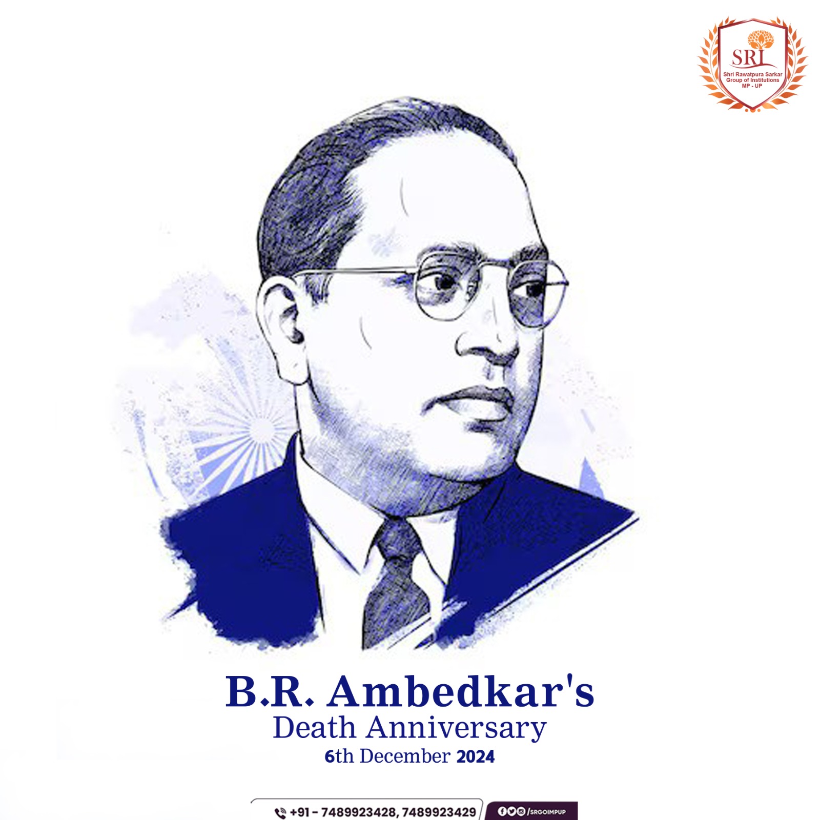 Shri - "Honoring the legacy of Dr. B.R. Ambedkar on his death ...