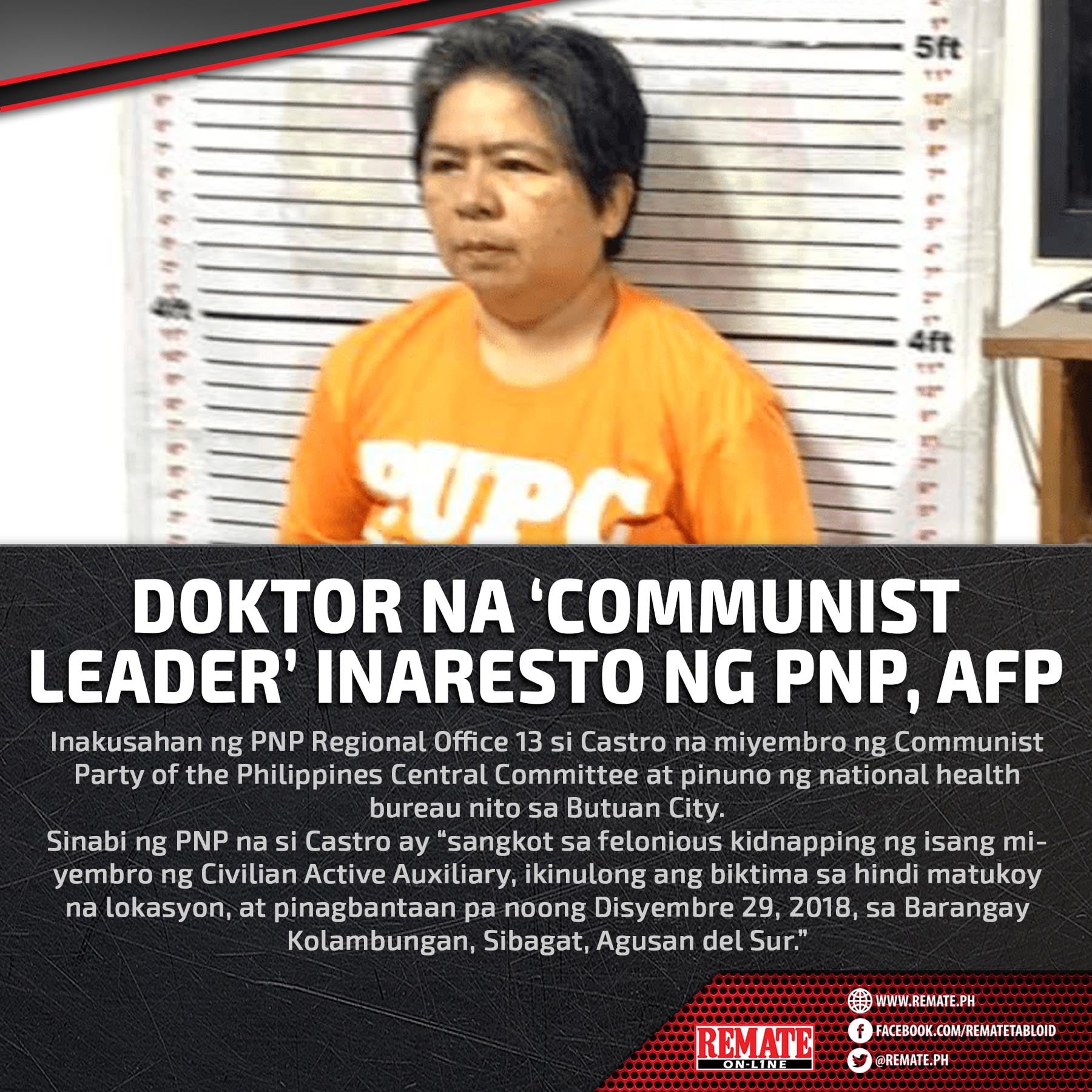 Inaresto ng Philippine... - Remate - Ang Diaryo ng Masa | Facebook