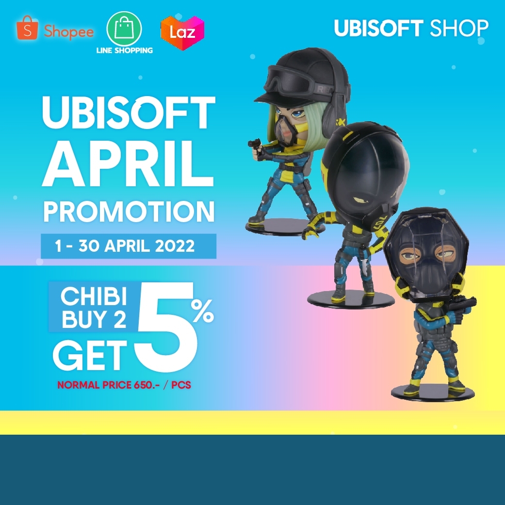 Ubisoft April Promotion!!!... - UBISOFT Merchandise Thailand
