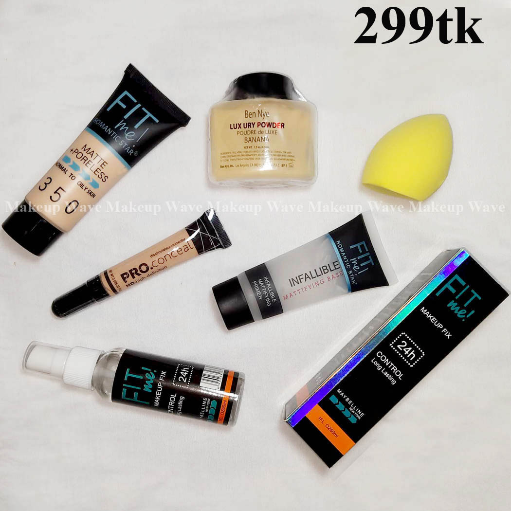 Makeup Wave - 1. FOUNDATION 2. PRIMER 3. PRO CONSILAR 4. BANANA POWDER ...