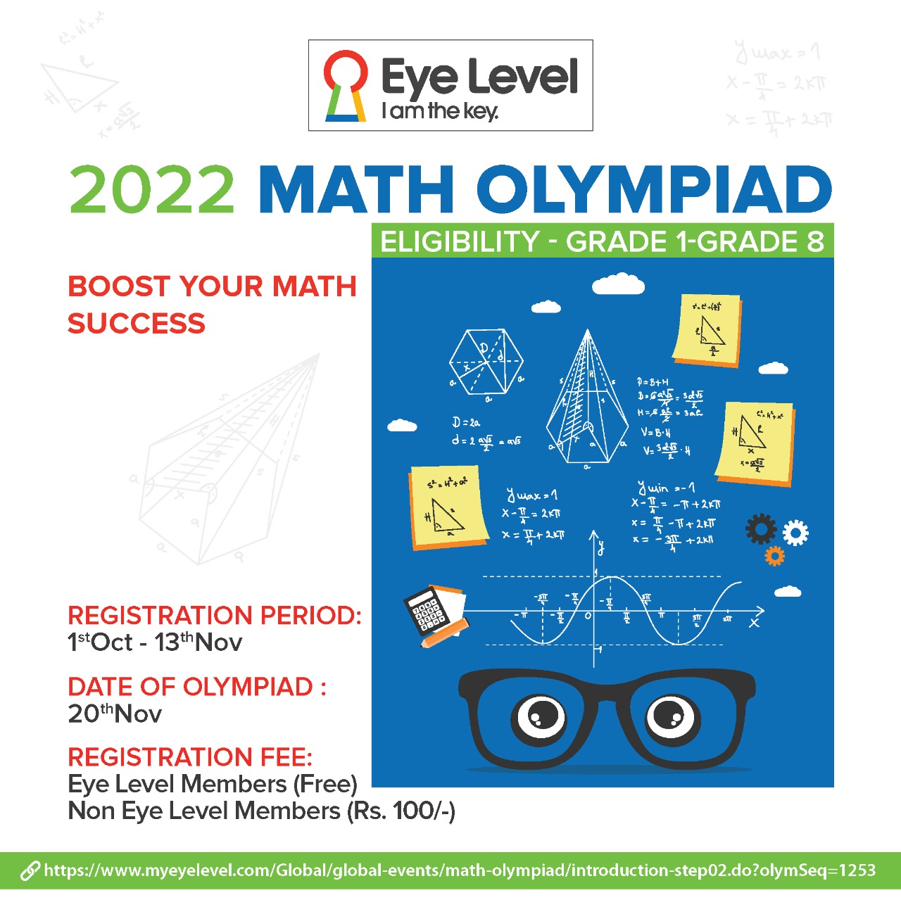 Eye - Access your child's ability by registering for the 2022 Math ...