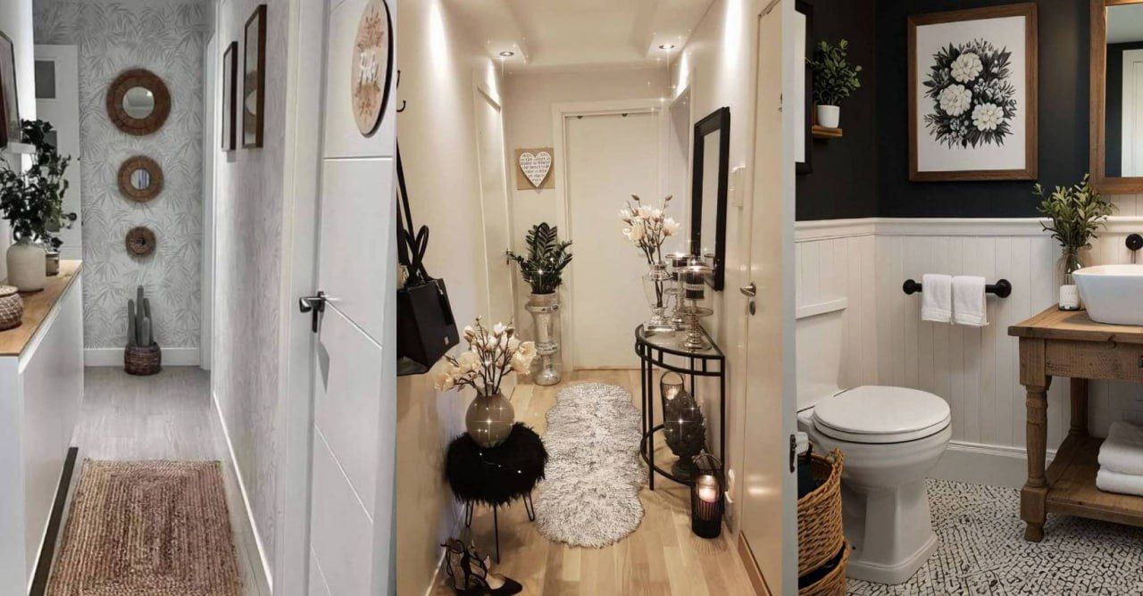 The Decor - Purple elegance creates a cozy bathroom... | Facebook