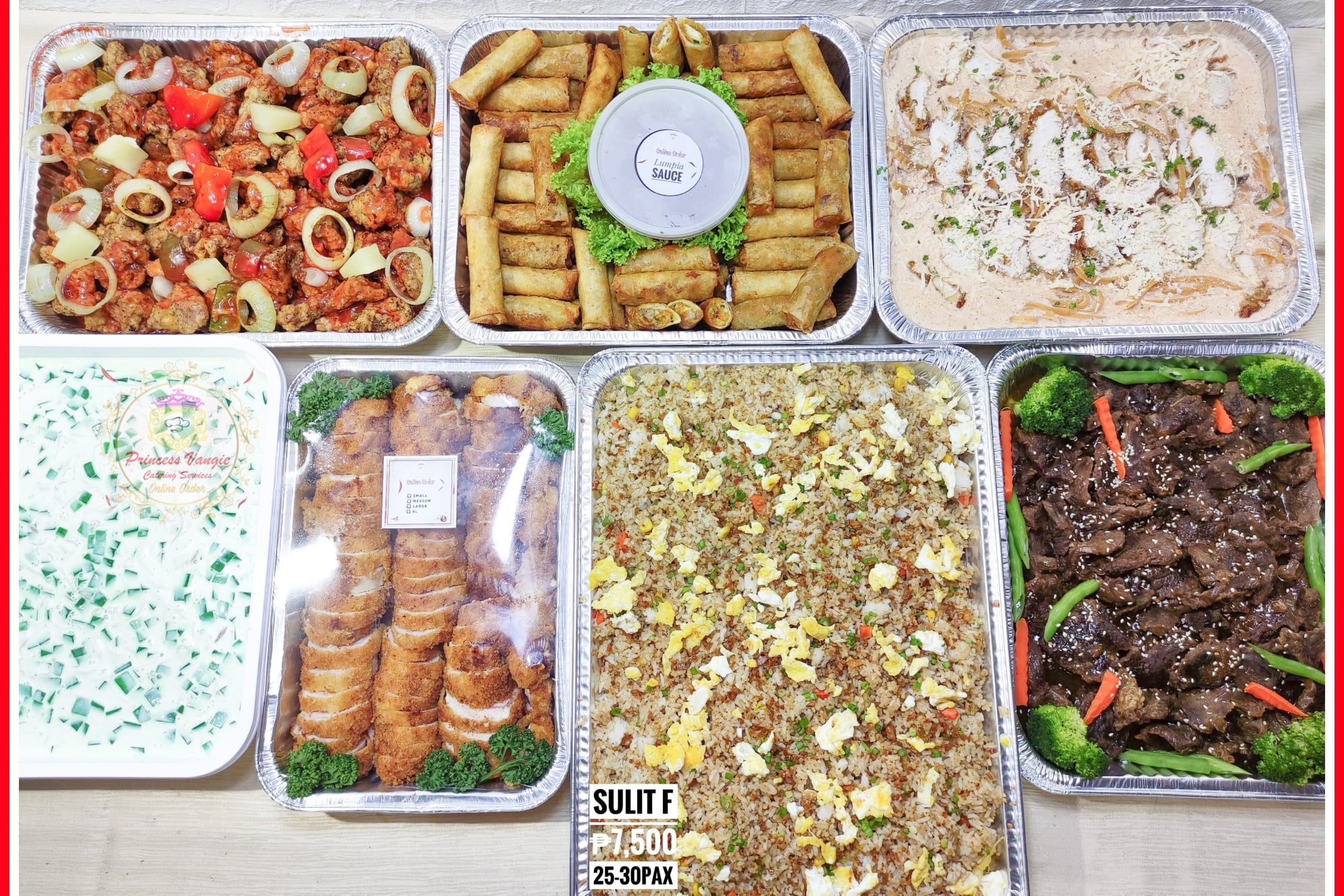 Princess Vangie Catering Services Online Order - SULIT-F 7 -MENU Good ...