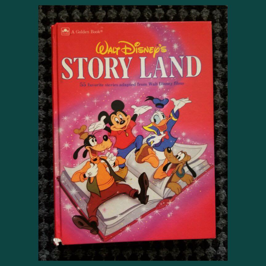 Vintage Walt Disney's Story Land Golden Book