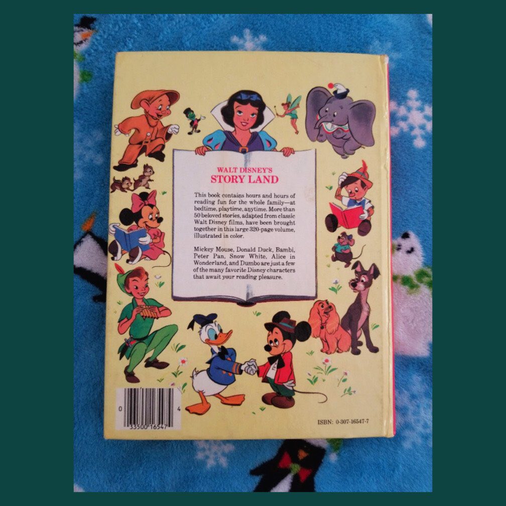 Vintage Walt Disney's Story Land Golden Book