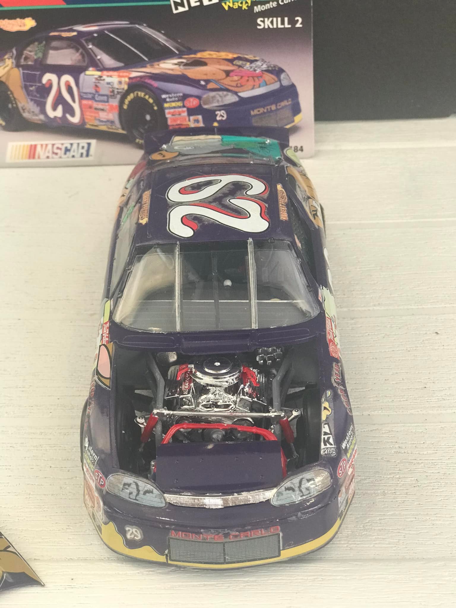 Just completed Revell Robert Pressley 29 Cartoon Network Monte Carlo