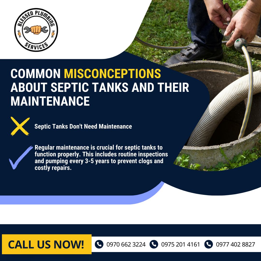 Blessed - Common Misconceptions About Septic Tanks and Their ...