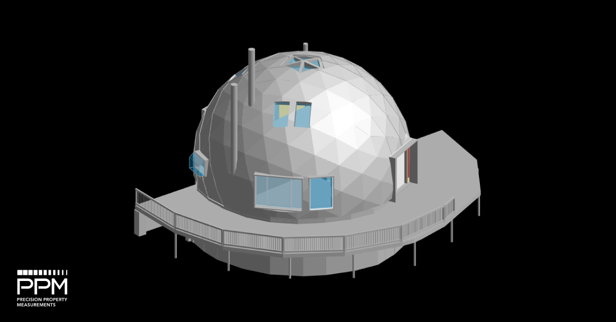 This geodesic dome is a... - Precision Property Measurements | Facebook