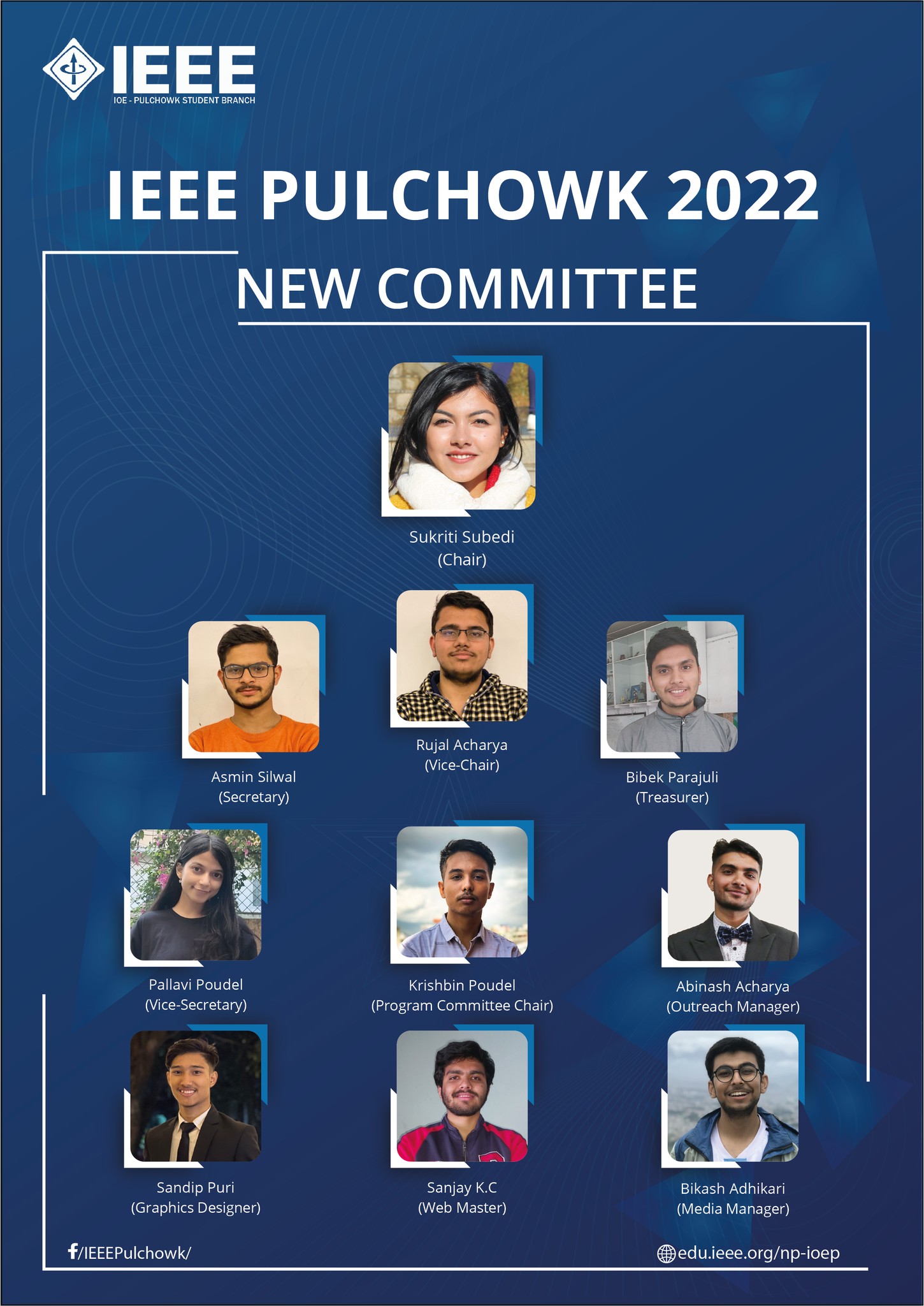 IEEE Pulchowk - Introducing you the 2022 Committee of IEEE... | Facebook