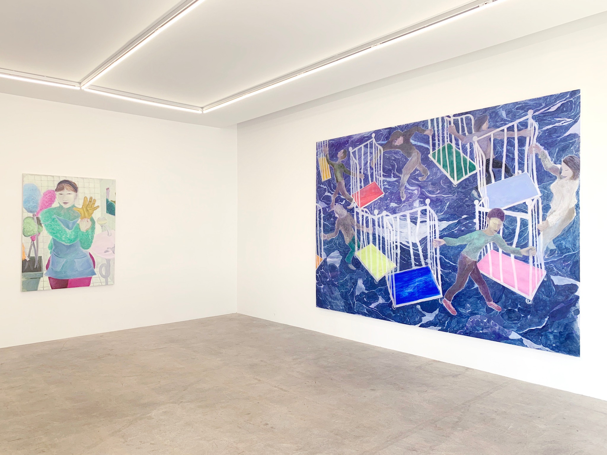 福永大介　油彩　一点物　作品　小山登美夫ギャラリー 福永大介 油彩 一点物 作品 小山登美夫ギャラリー福永大介 「はたらき