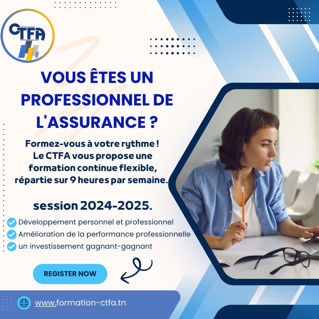Centre Technique de Formation en Assurance Tunisie- CTFA | Tunis