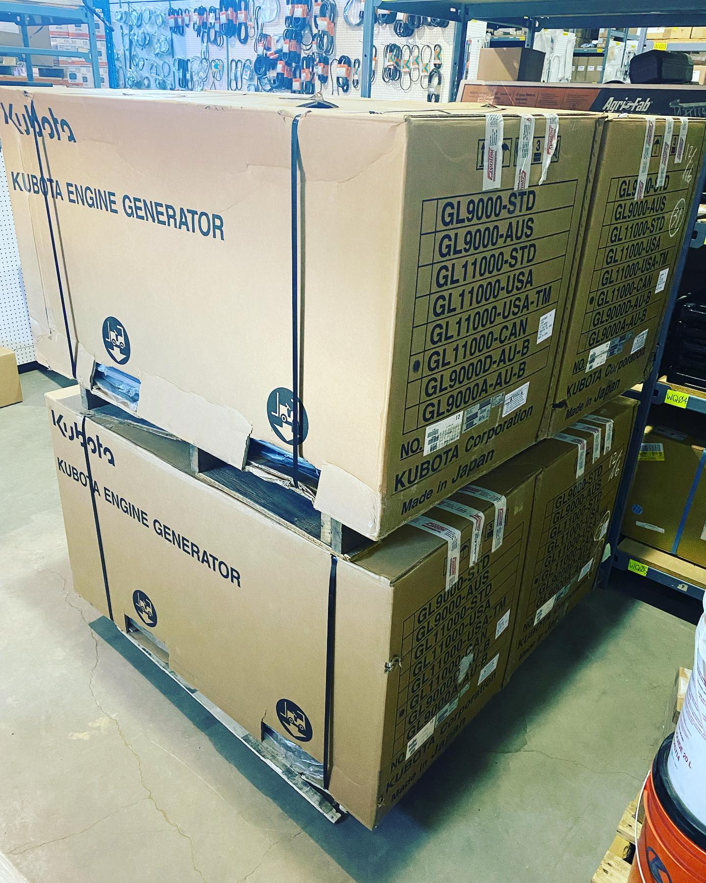 Tractorland - Four more Kubota GL generators have landed... | Facebook
