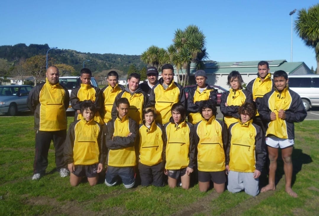 Kiwi U15 rugby league team throwback
