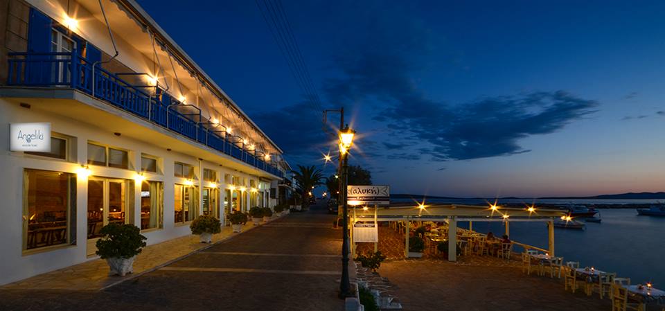 Saint - #saintgeorge #beachfront #resort #newgoldenbeach #paros #island ...