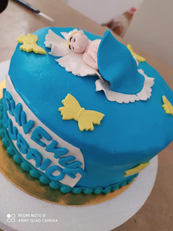 Commande De Jour Gateau Theme Nouveau Ne Nejma Gourmandise Facebook