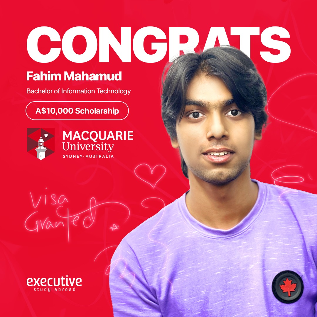 Congratulations to Mr. Fahim... - Executive Study Abroad