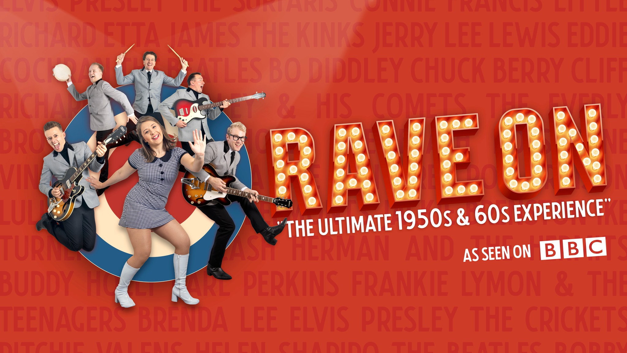 Rave On: The Ultimate 50s and 60s Experience | Bromley
